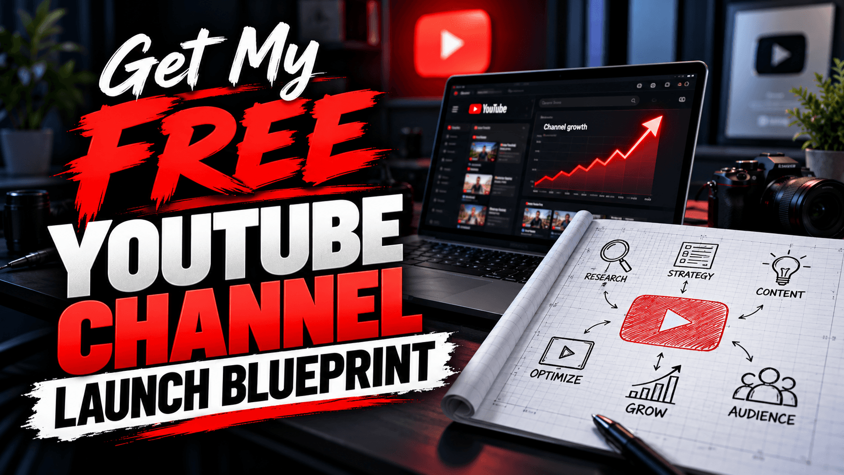 Get My Free YouTube Channel Launch Blueprint