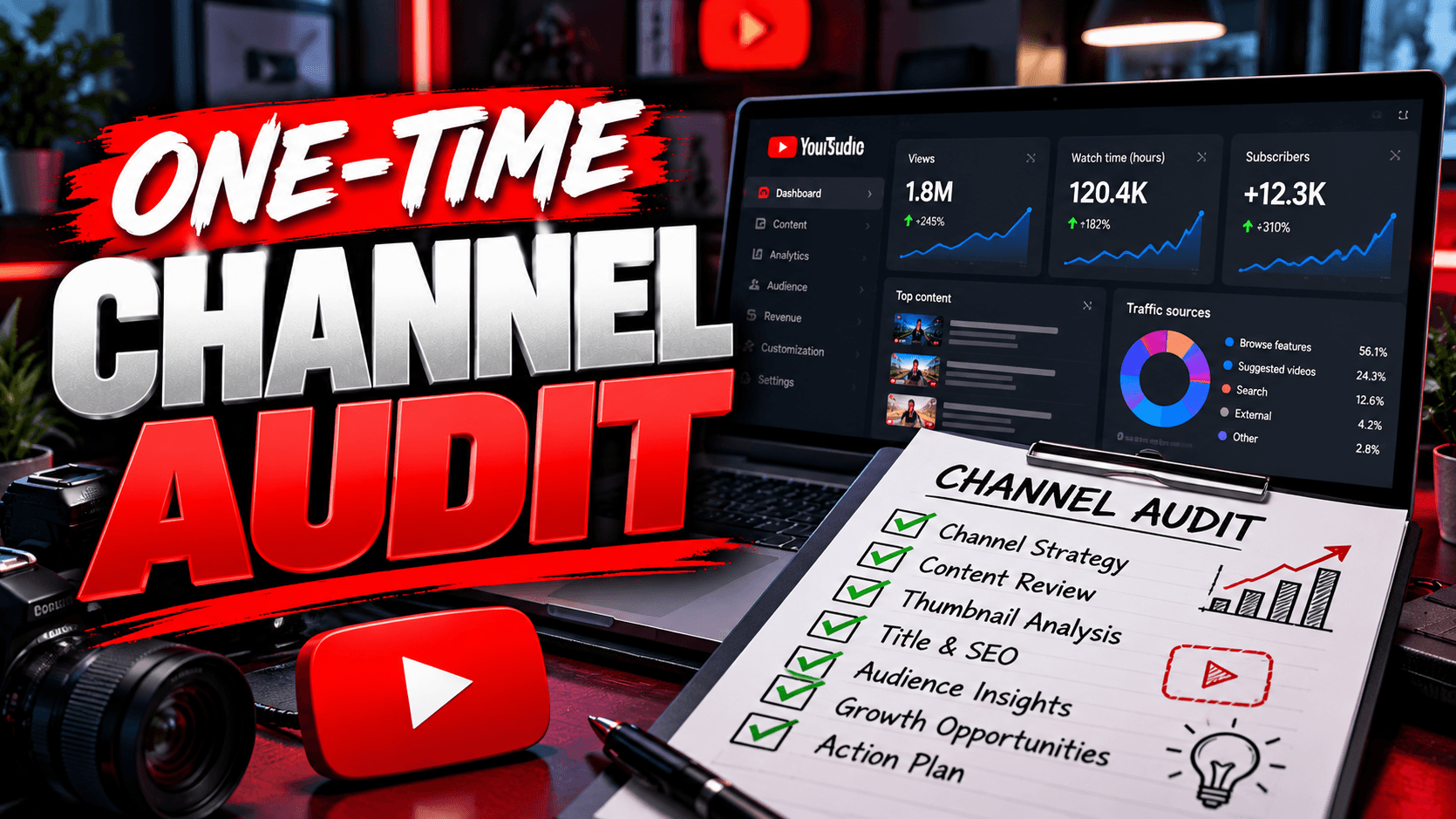 One-Time YouTube Channel Growth Audit