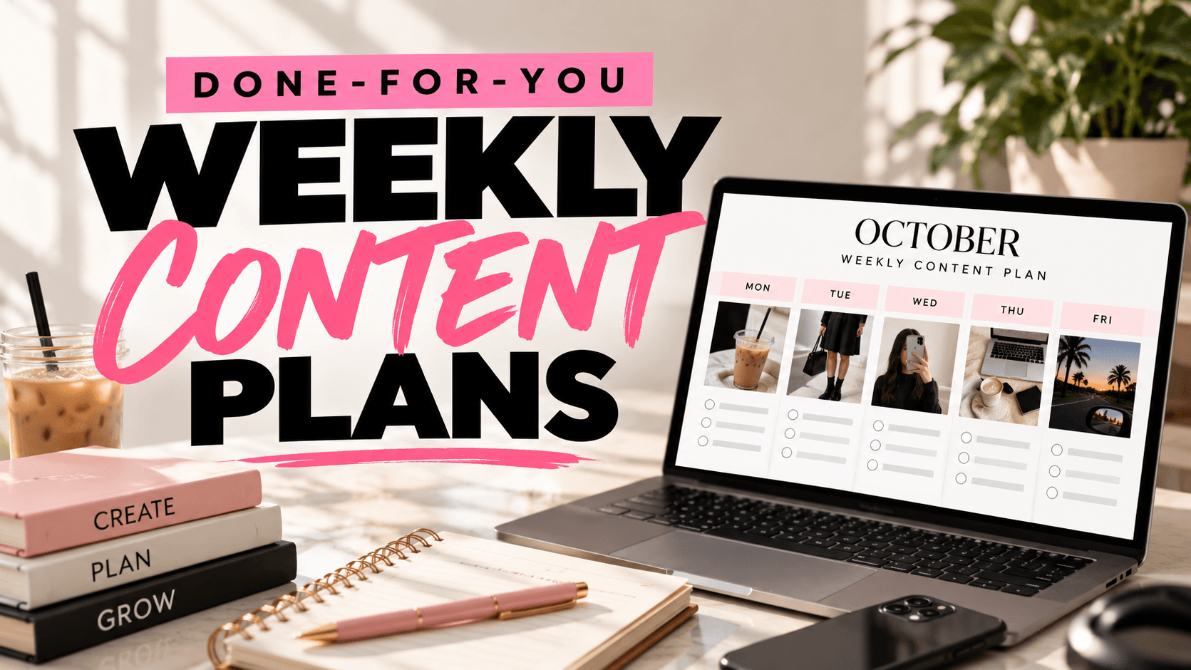 Done-For-You Weekly Content Plans