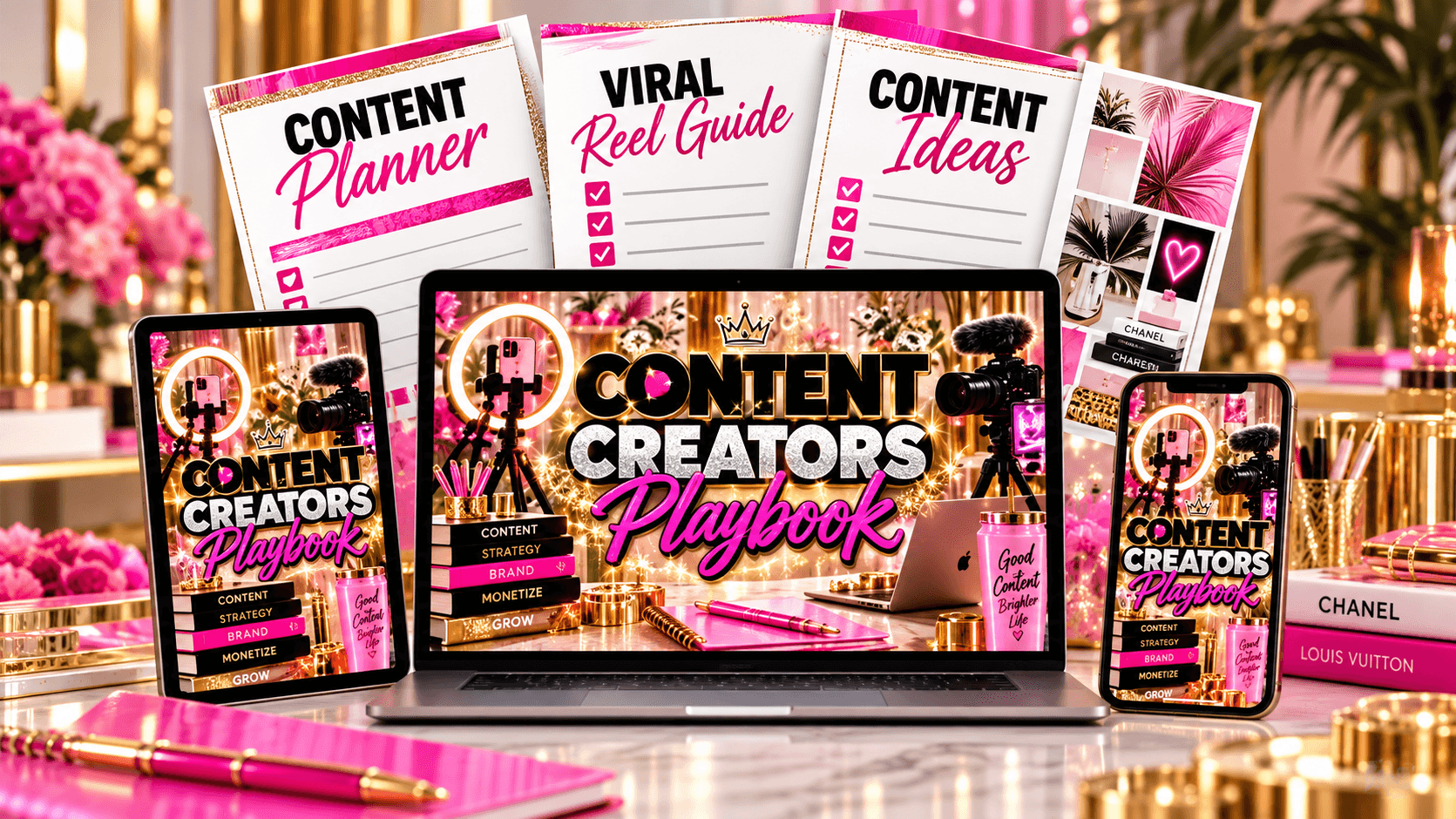 CONTENT FOR CREATORS PLAYBOOK & PLANNER