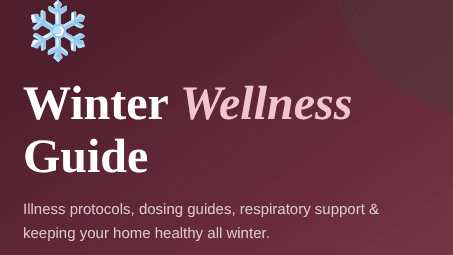 Winter Wellness Guide + Printable
