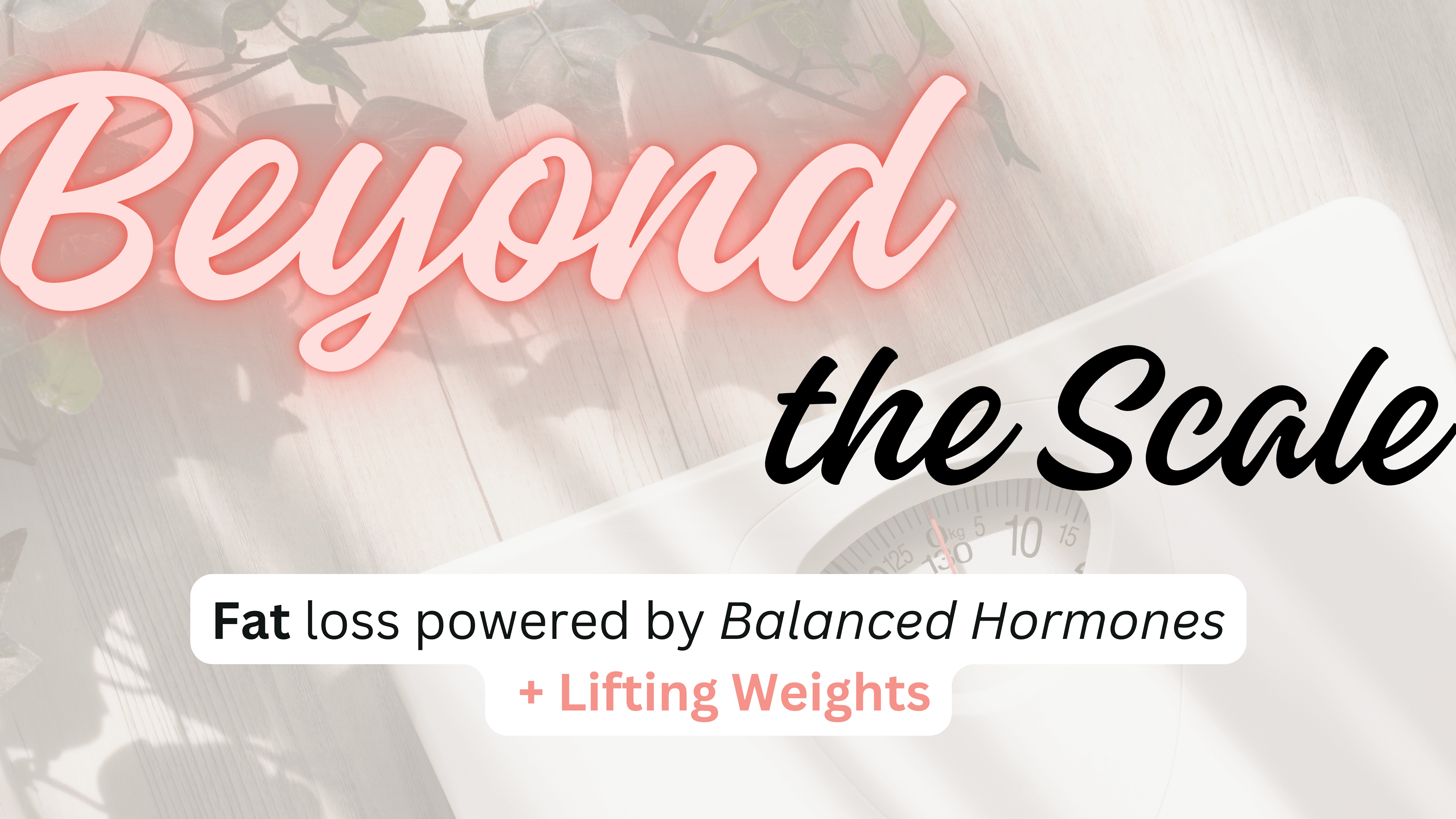 BEYOND THE SCALE MASTERCLASS
