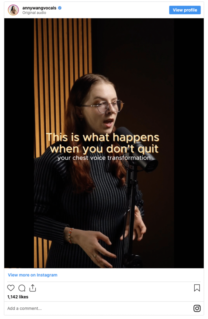Anny Wang what happens when you don't quit