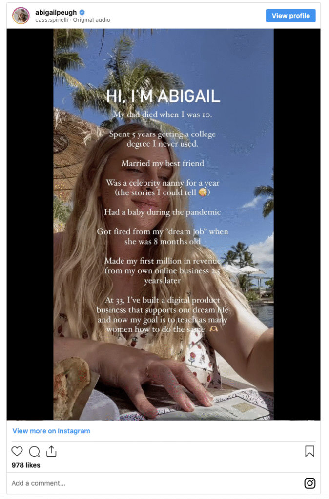 Broll Story example