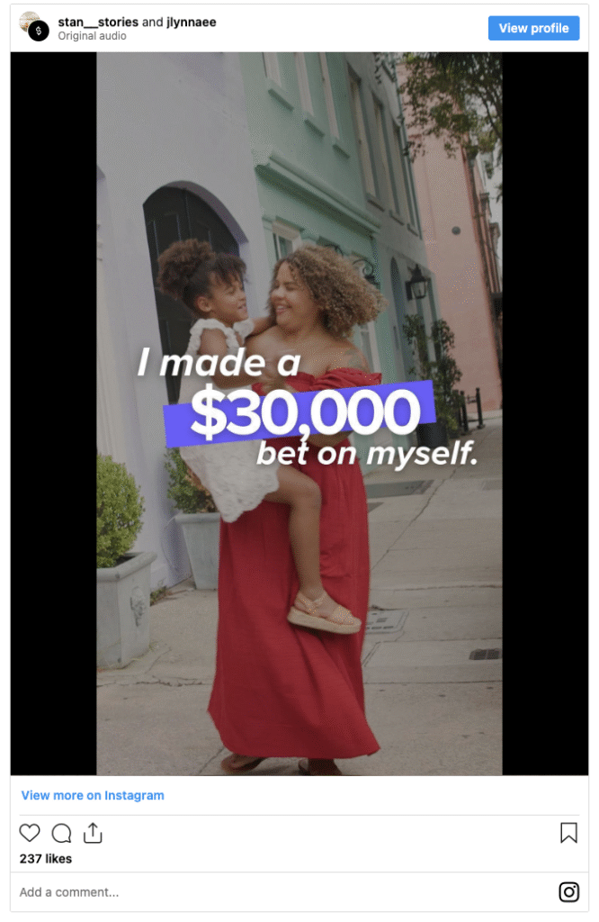 Janessa Lynnae bet on yourself
