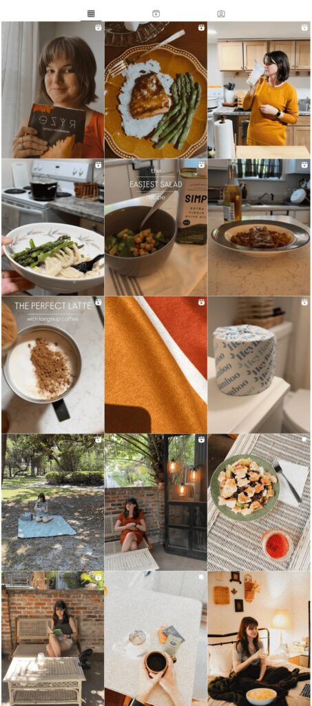 A screenshot showing Ashleigh Sutlive's Instagram feed.