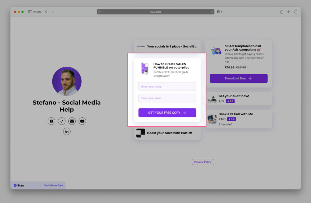 How to Create Sales Funnels on Autopilot Lead Magnet Guide