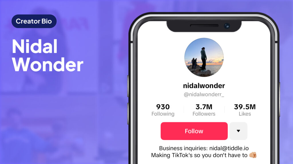 Nidal Wonder Creator Bio