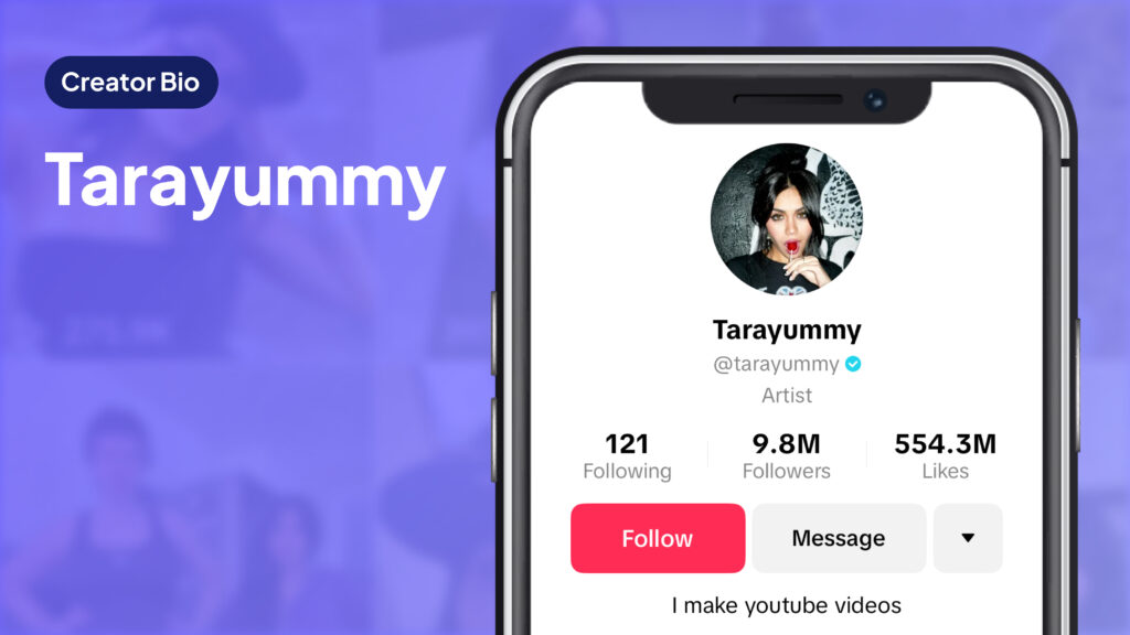 TaraYummy Creator Bio