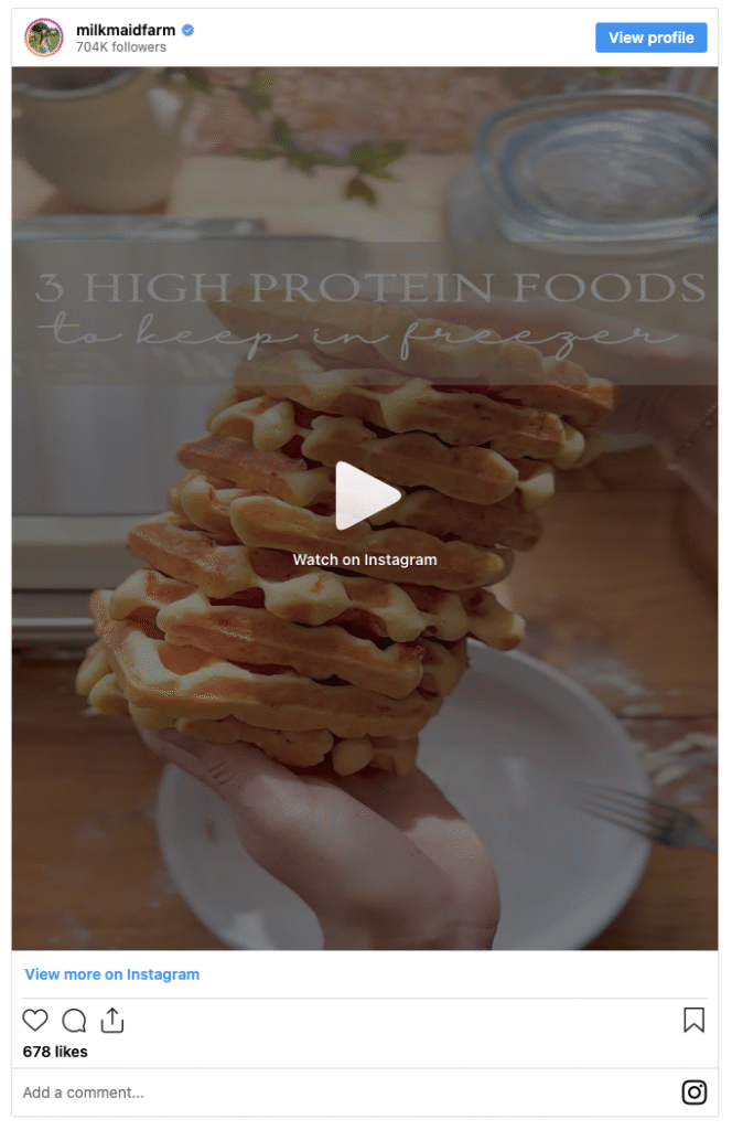 milkmaid farm example