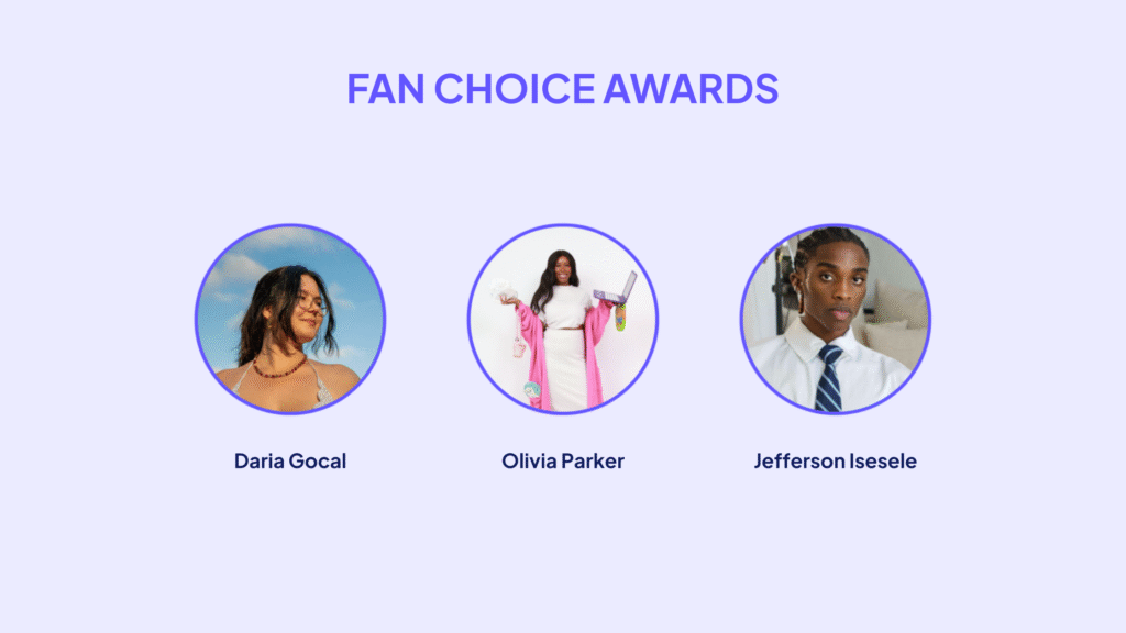 25 in 25 - Fan Choice Awards