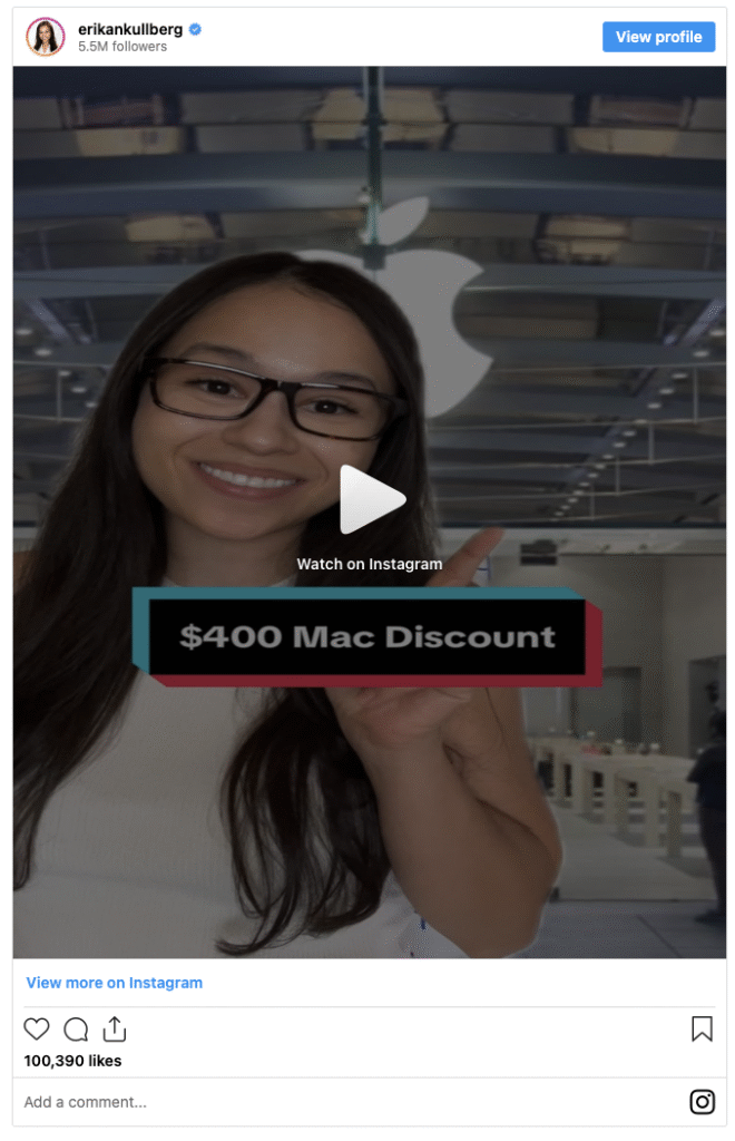 IG Trend I’d Like $400