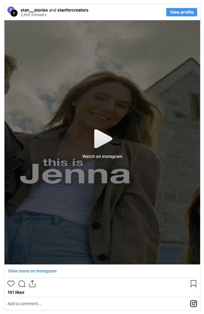 Jenna Peterson stan story