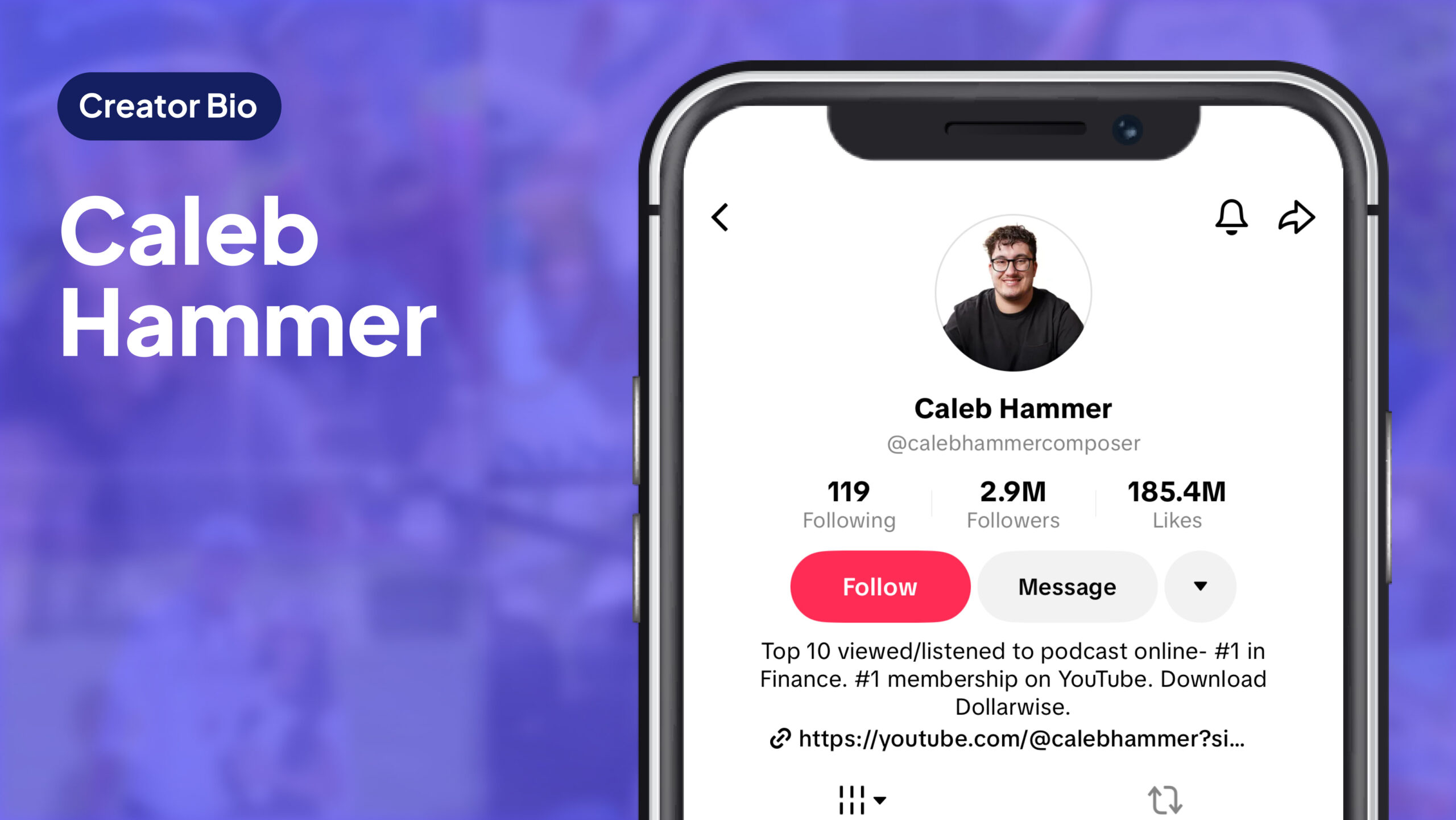 Caleb Hammer Creator Bio