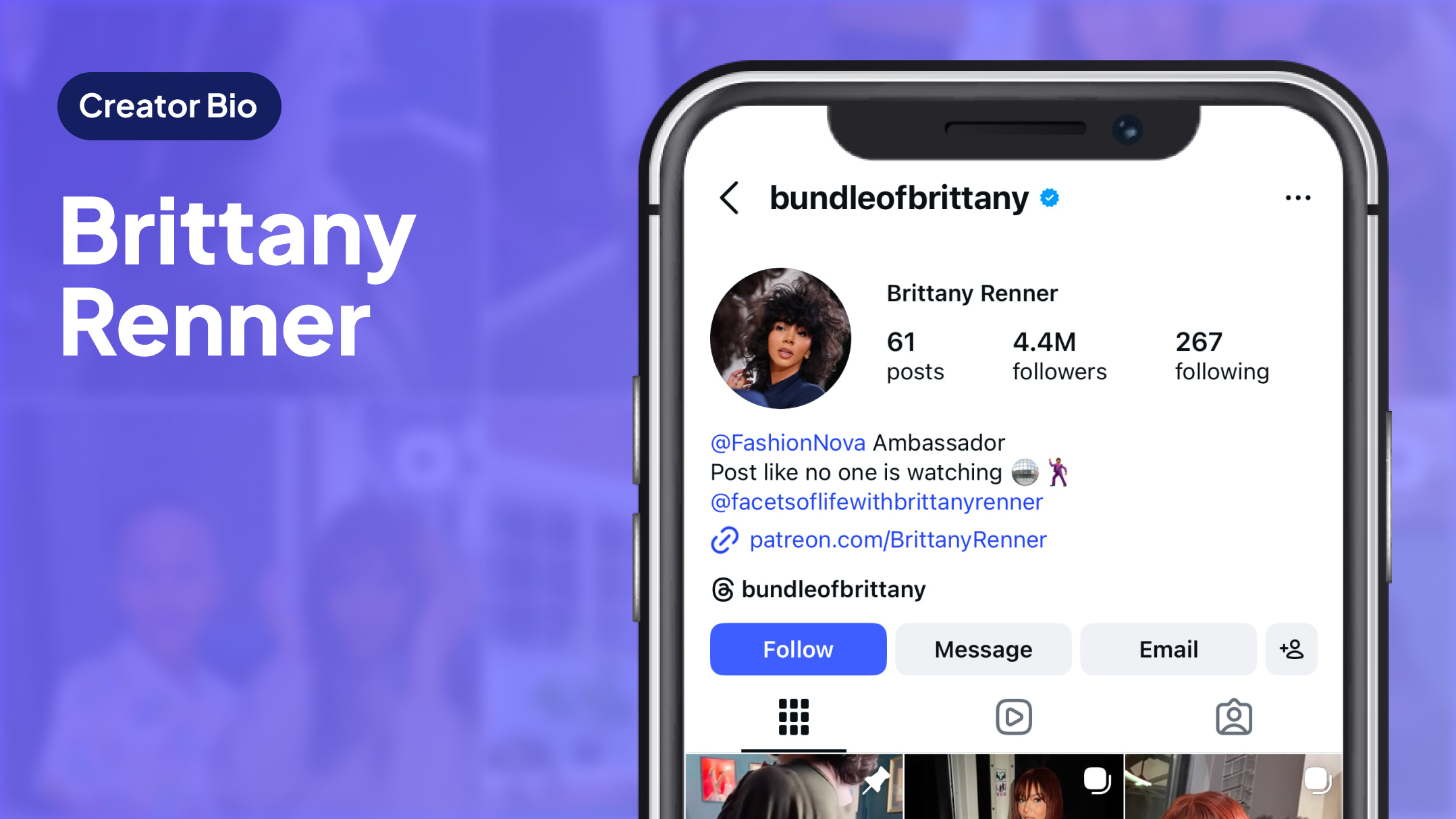 Creator Bio Brittany Renner