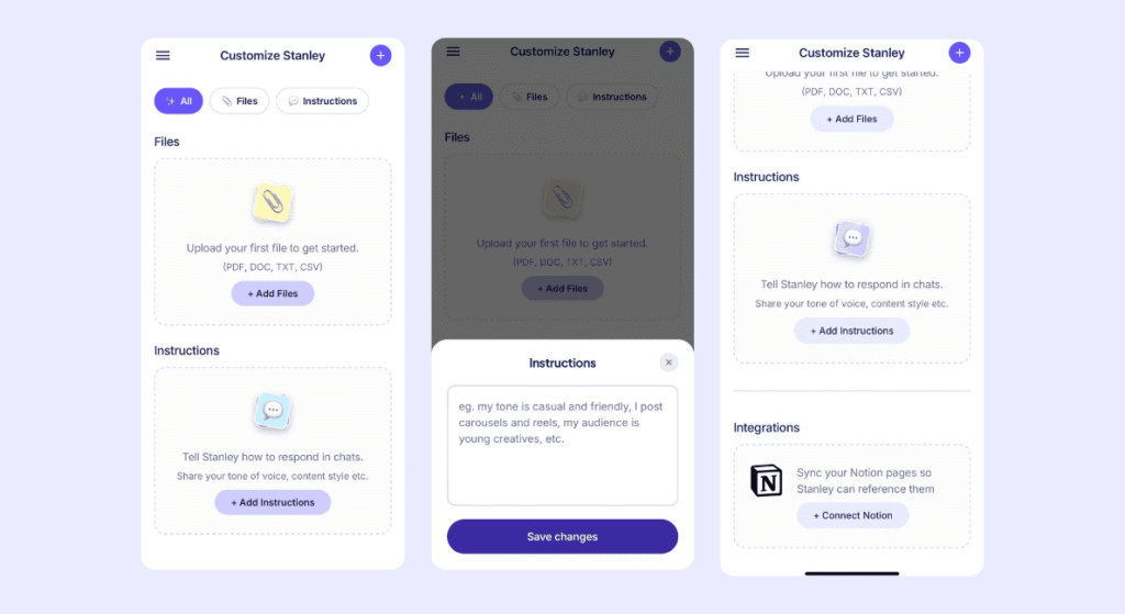 How to customize Stanley