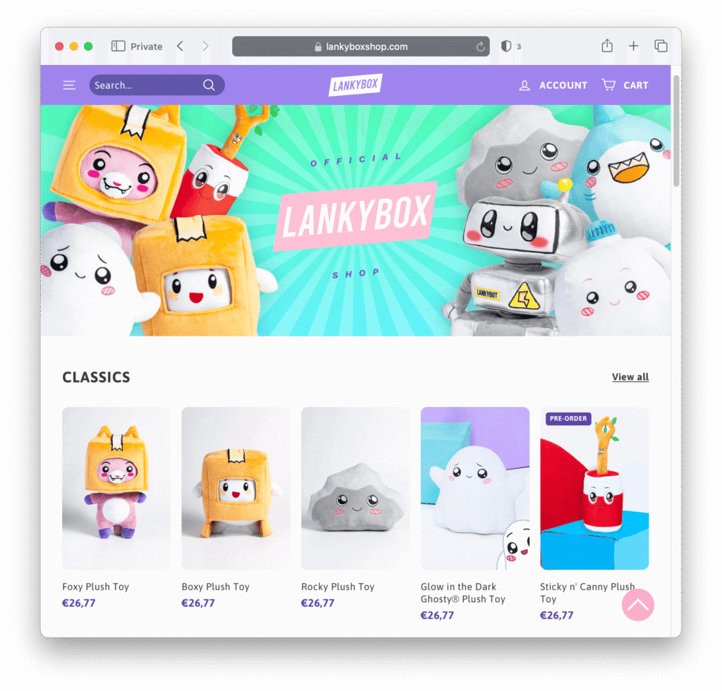LankyBox official store