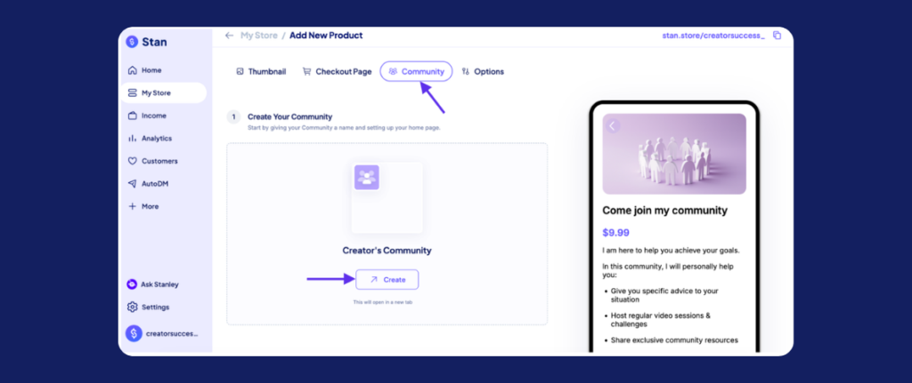Create Your Community