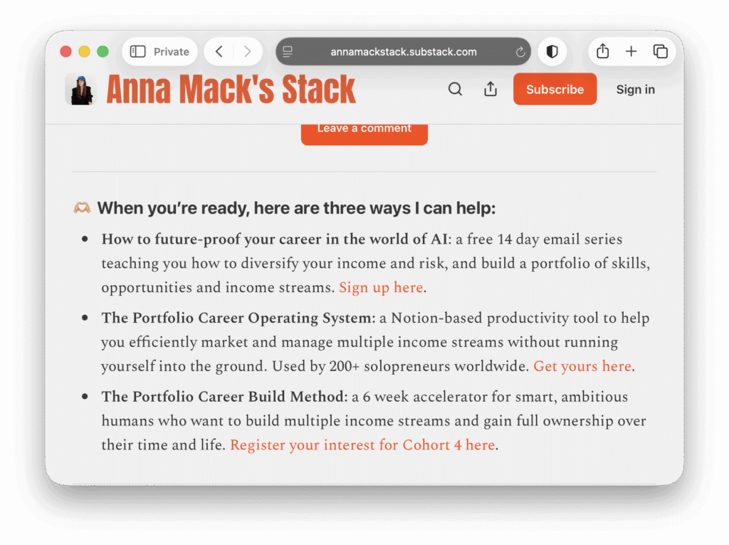 Anna Mack's Stack