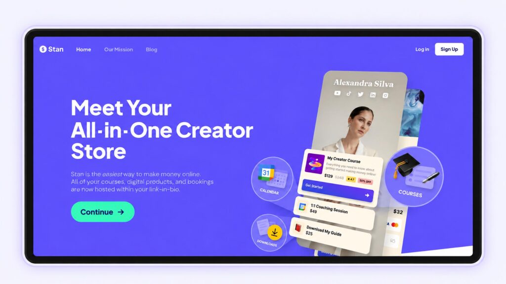 Stan Store is the best online course platform for Creators