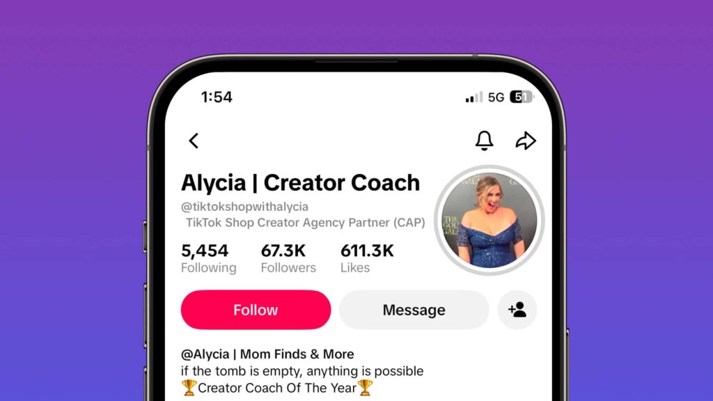 Alycia Sullivan TikTok profile